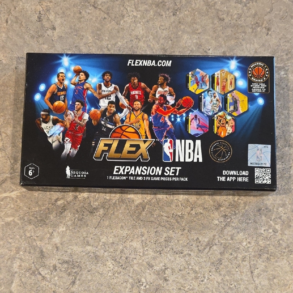 (J21) NBA Black Card Game Expansion Set